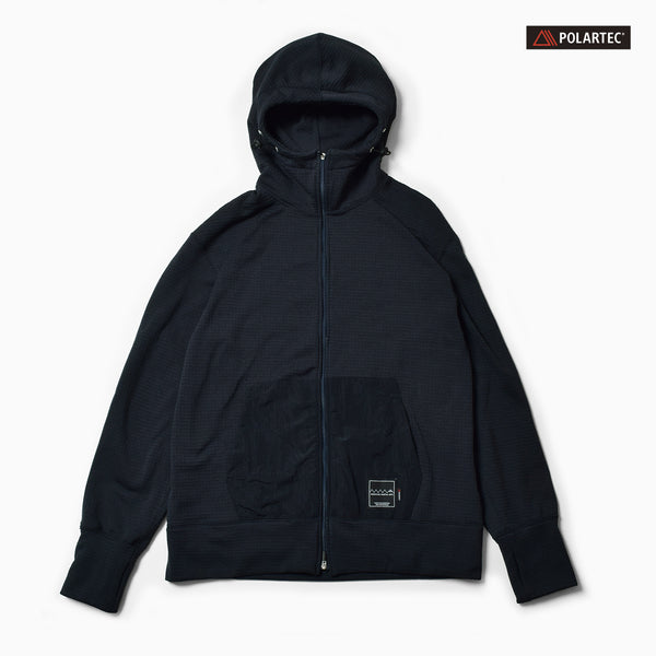 MMA POLARTEC® Power Grid Side Ventilation Hoodie (Navy) – MOUNTAIN