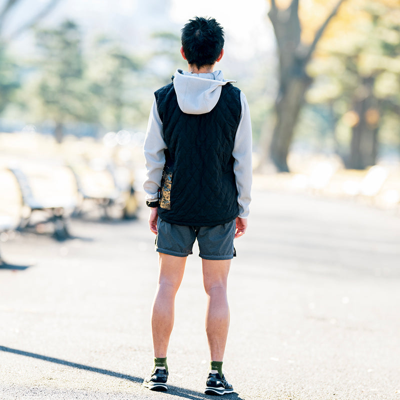 MMA CORDURA®︎ POLARTEC®︎ Quilting Vest (Black)