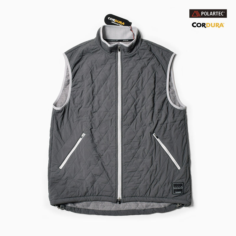 MMA CORDURA®︎ POLARTEC®︎ Quilting Vest (Gray)