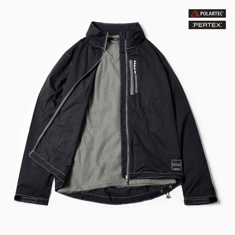 MMA PERTEX® Wind Shell+POLARTEC® Alpha Direct LS Tee (Black)