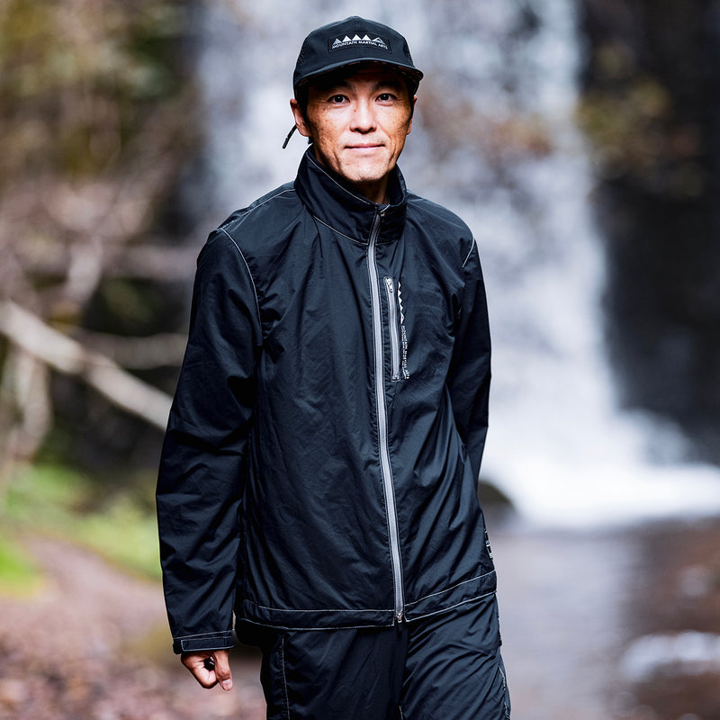 MMA PERTEX® Wind Shell+POLARTEC® Alpha Direct LS Tee (Black)