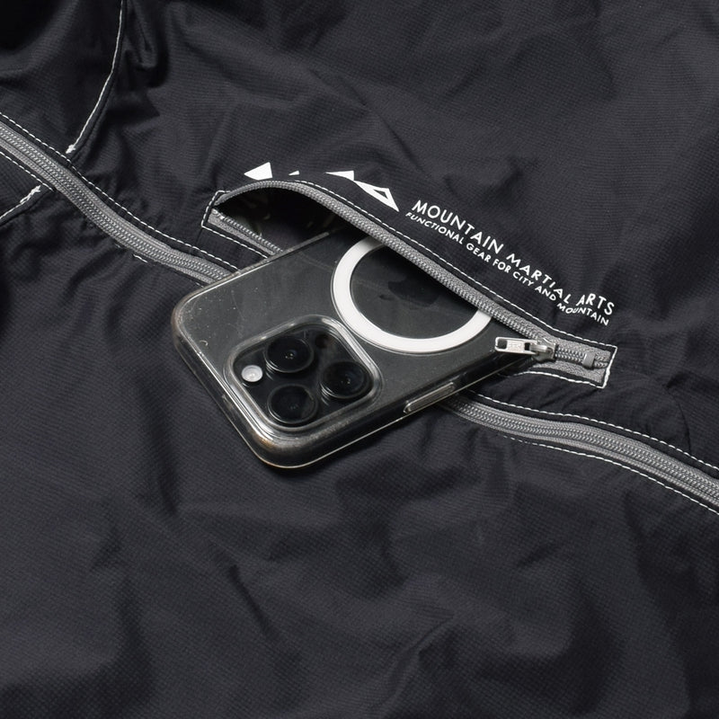 MMA PERTEX® Wind Shell+POLARTEC® Alpha Direct LS Tee (Black)