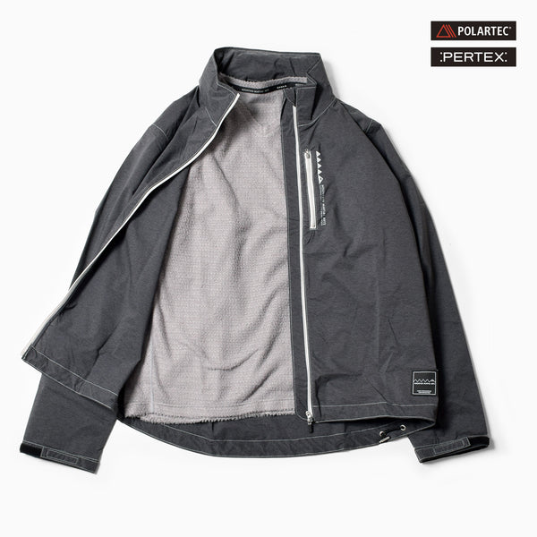 MMA PERTEX® Wind Shell+POLARTEC® Alpha Direct LS Tee (Charcoal)