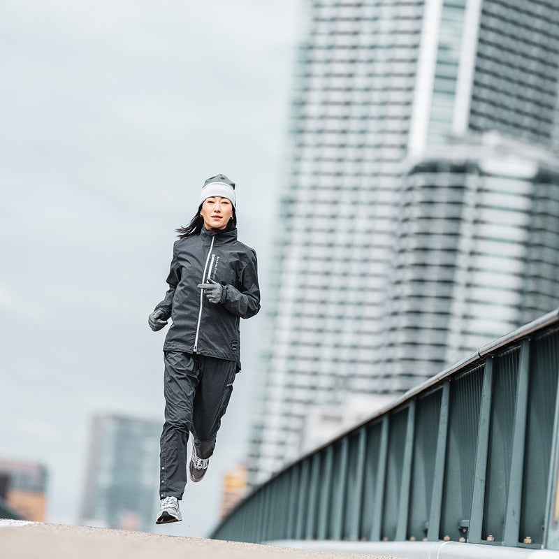 MMA PERTEX® Wind Shell+POLARTEC® Alpha Direct LS Tee (Charcoal)