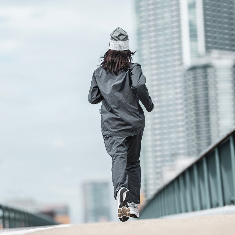 MMA PERTEX® Wind Shell+POLARTEC® Alpha Direct LS Tee (Charcoal)