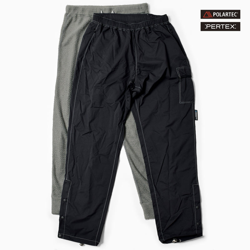 MMA PERTEX® Wind Pants + POLARTEC® Alpha Direct Tights (Black)