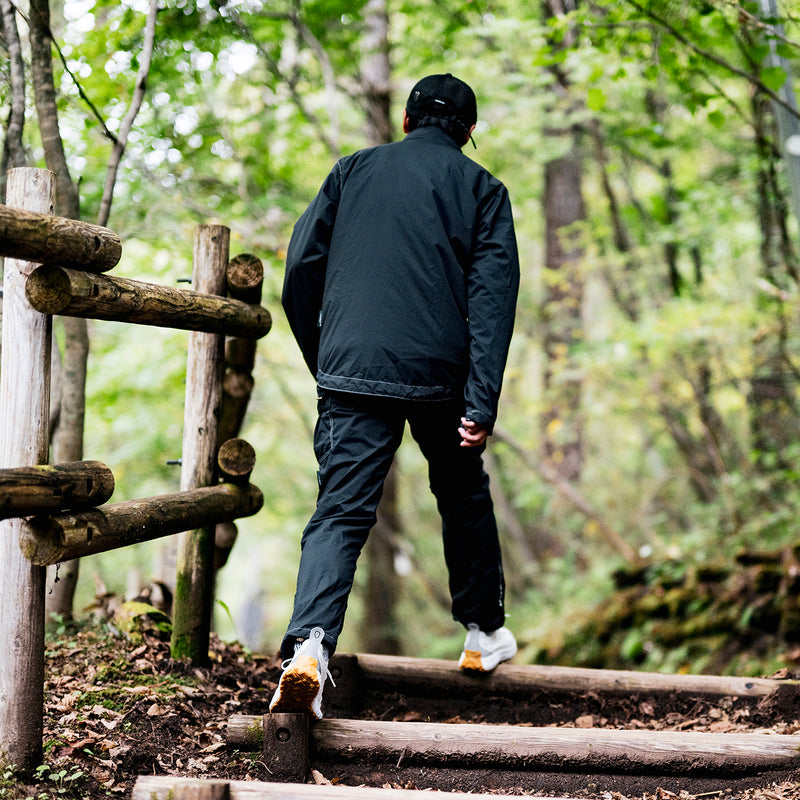 MMA PERTEX® Wind Pants + POLARTEC® Alpha Direct Tights (Black)