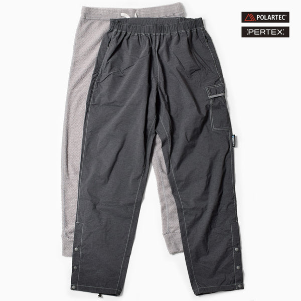MMA PERTEX® Wind Pants + POLARTEC® Alpha Direct Tights (Charcoal)