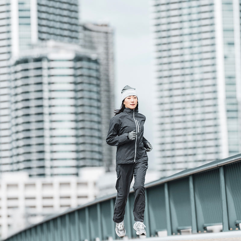 MMA PERTEX® Wind Pants + POLARTEC® Alpha Direct Tights (Charcoal)