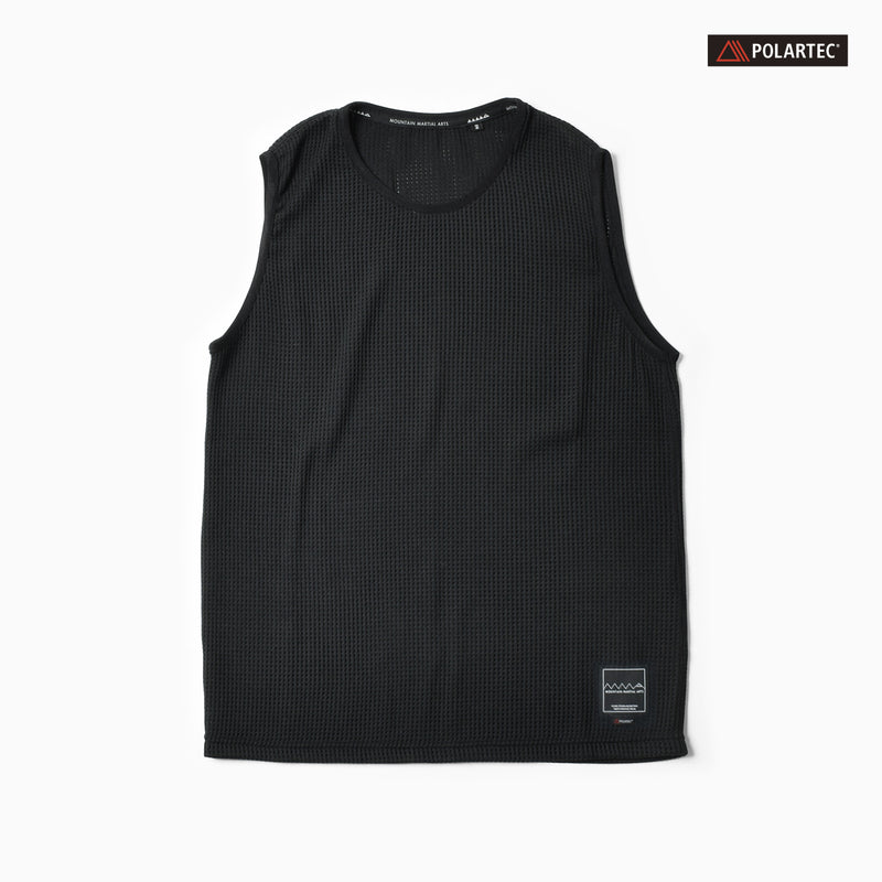 MMA POLARTEC®︎ Net Mesh Sleeve-less (Black) – MOUNTAIN MARTIAL