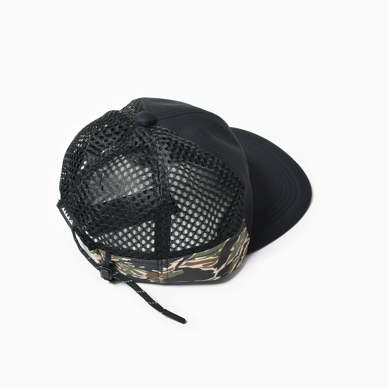MMA Logo 6-Panel Mesh Cap (Black)