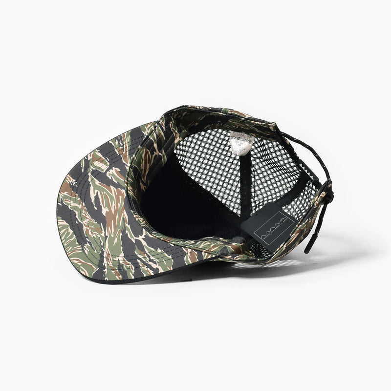 MMA Logo 6-Panel Mesh Cap (Black)