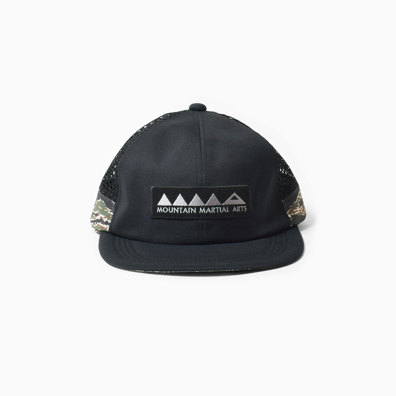 MMA Logo 6-Panel Mesh Cap (Black)