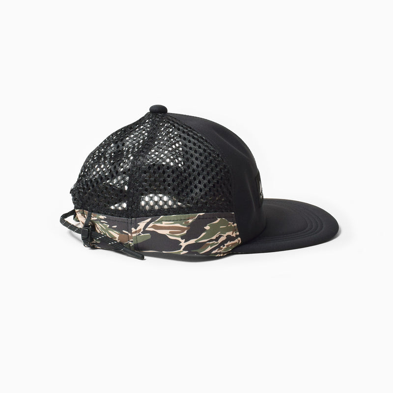 MMA Logo 6-Panel Mesh Cap (Black)