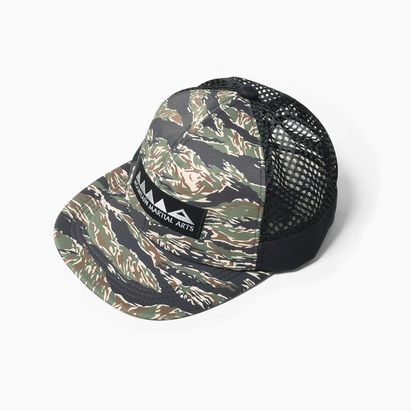 MMA Logo 6-Panel Mesh Cap (Tiger Camo)