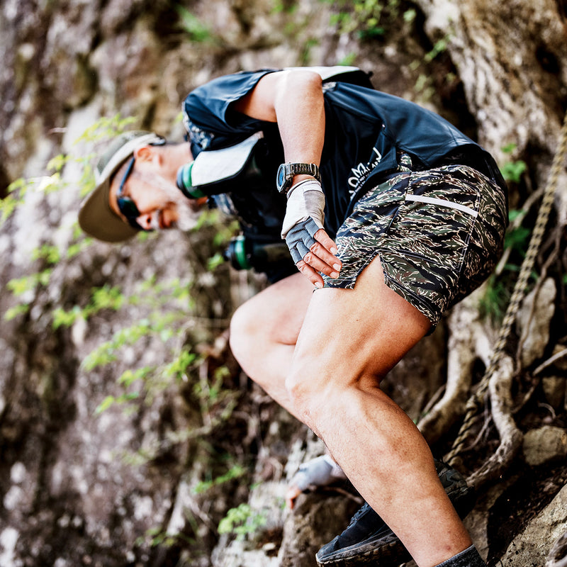 MMA 100MPJ Racing Trail Run Shorts (Tiger Camo) – MOUNTAIN MARTIAL