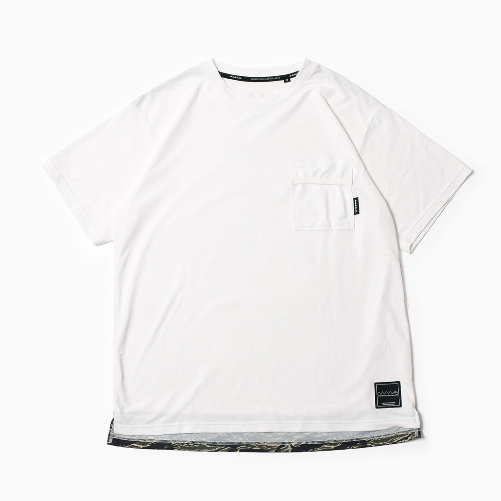 MMA Dry Pocket Tee (White) – MOUNTAIN MARTIAL ARTS TOKYO