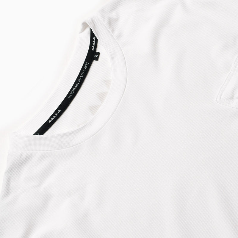 MMA Dry Pocket Tee (White) – MOUNTAIN MARTIAL ARTS TOKYO