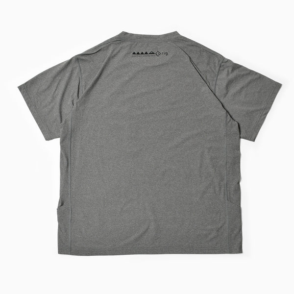 MMA rig BE FREE Tee (Charcoal)