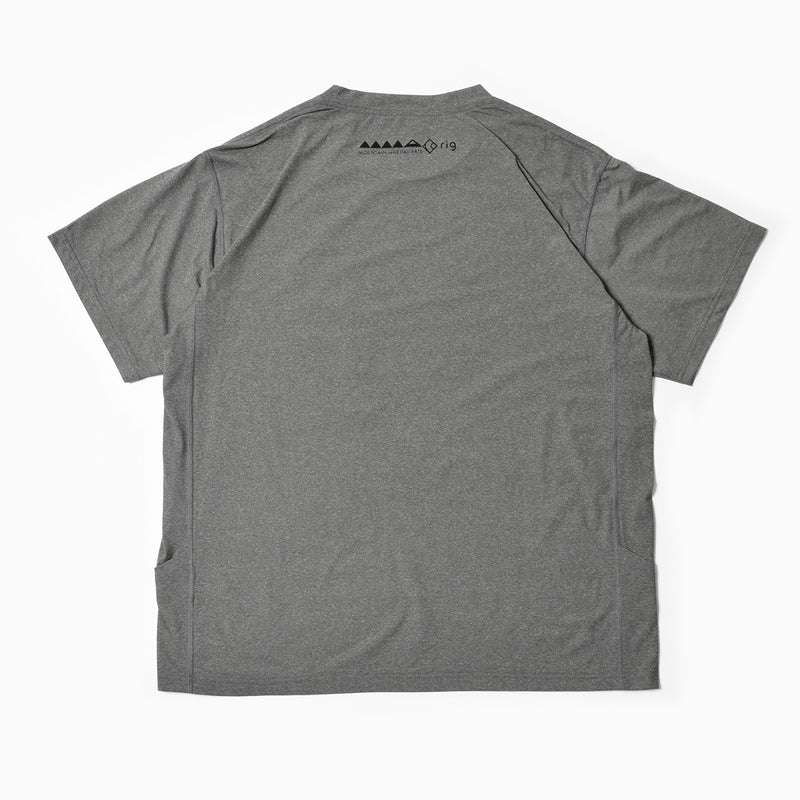 MMA rig BE FREE Tee (Charcoal)