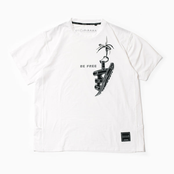 MMA rig BE FREE Tee (White)