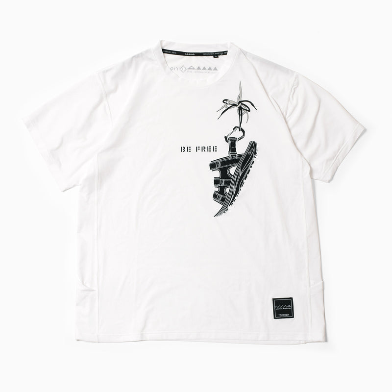 MMA rig BE FREE Tee (White)