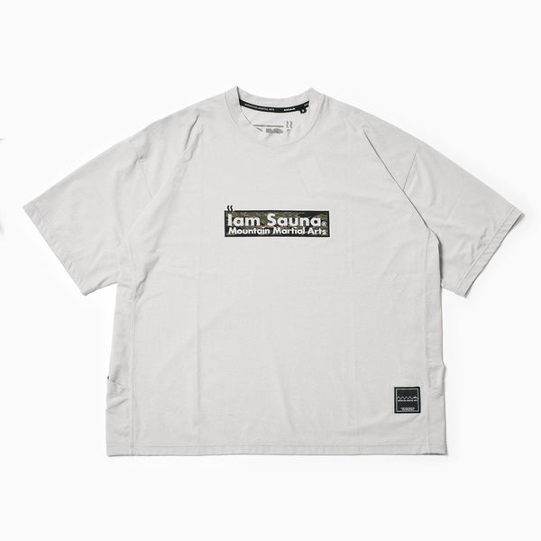 MMA I am Sauna Camo Logo Tee (Gray)