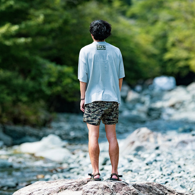 MMA I am Sauna Camo Logo Tee (Gray)