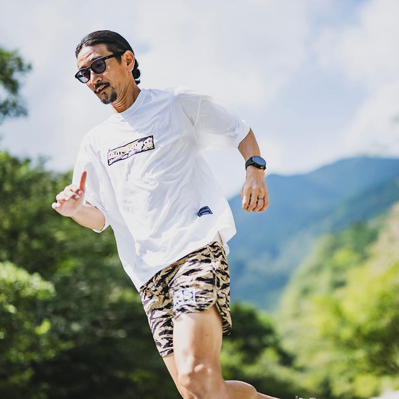 MMA I am Sauna Camo Logo Tee (White)