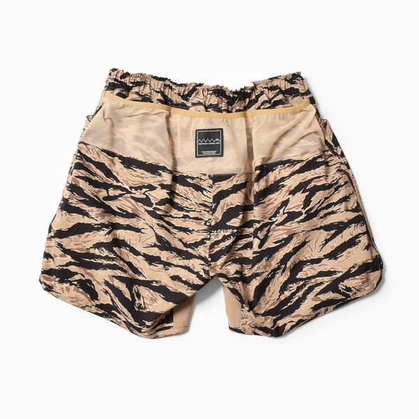 MMA I am Sauna Run&Sauna Shorts (Tiger Camo Beige)
