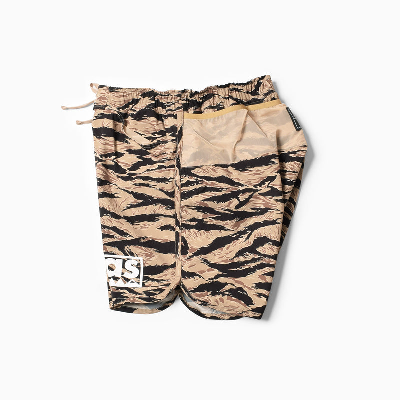 MMA I am Sauna Run&Sauna Shorts (Tiger Camo Beige)