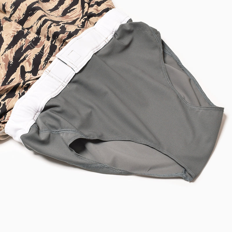 MMA I am Sauna Run&Sauna Shorts (Tiger Camo Beige)
