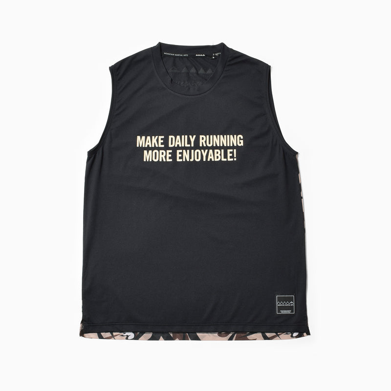 MMA_Takumi Okada Camo Sleeve-less (Black)
