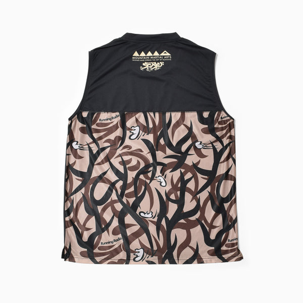 MMA_Takumi Okada Camo Sleeve-less (Black)