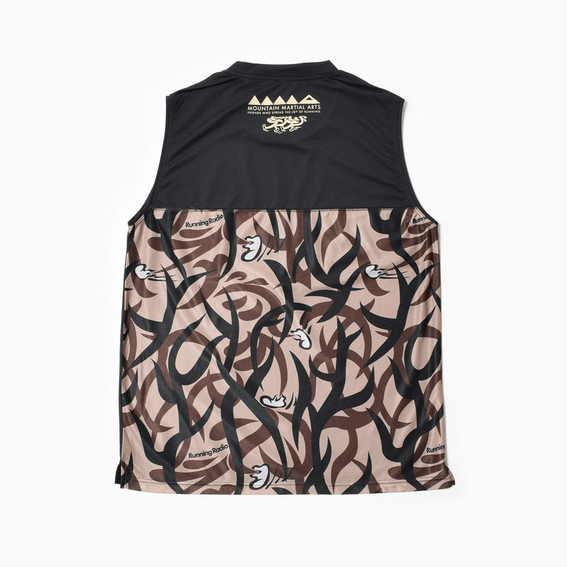 MMA_Takumi Okada Camo Sleeve-less (Black)