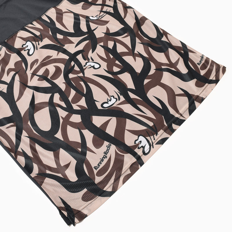 MMA_Takumi Okada Camo Sleeve-less (Black)