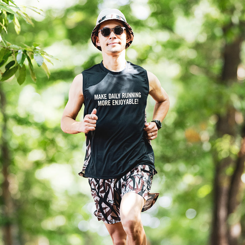 MMA_Takumi Okada Camo Sleeve-less (Black)