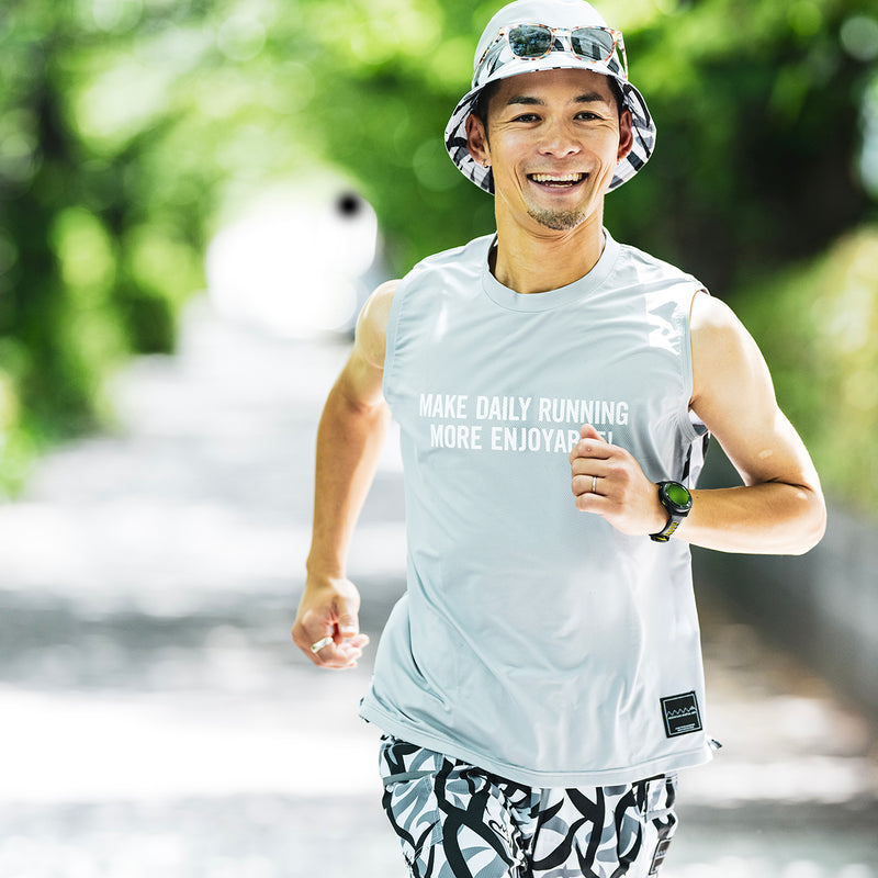 MMA_Takumi Okada Camo Sleeve-less (Gray)