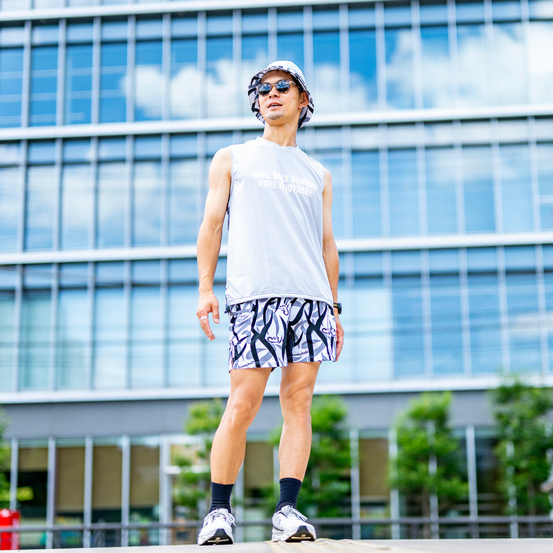 MMA_Takumi Okada Camo Sleeve-less (Gray)