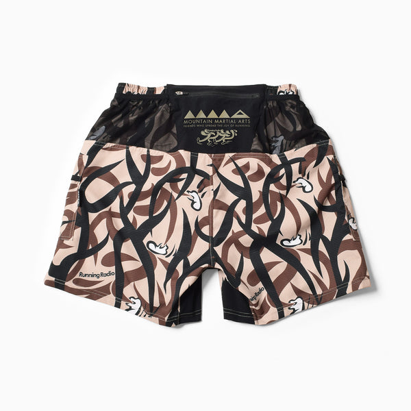 MMA_Takumi Okada Camo 7-pockets Shorts (Beige Camo)