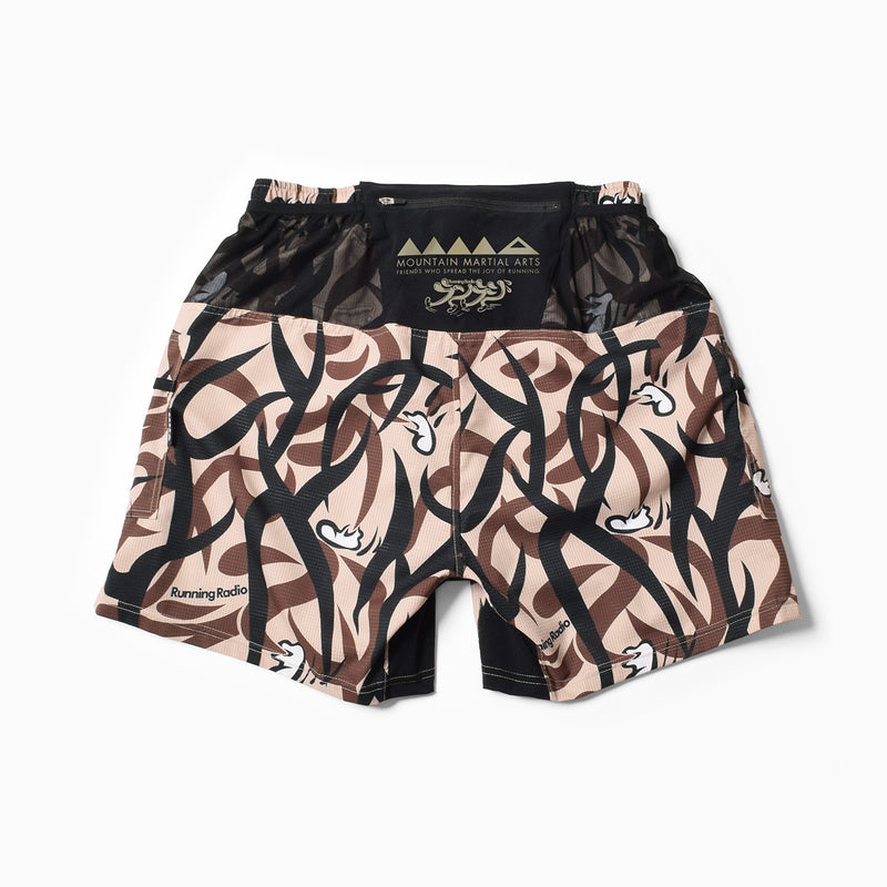 MMA_Takumi Okada Camo 7-pockets Shorts (Beige Camo)