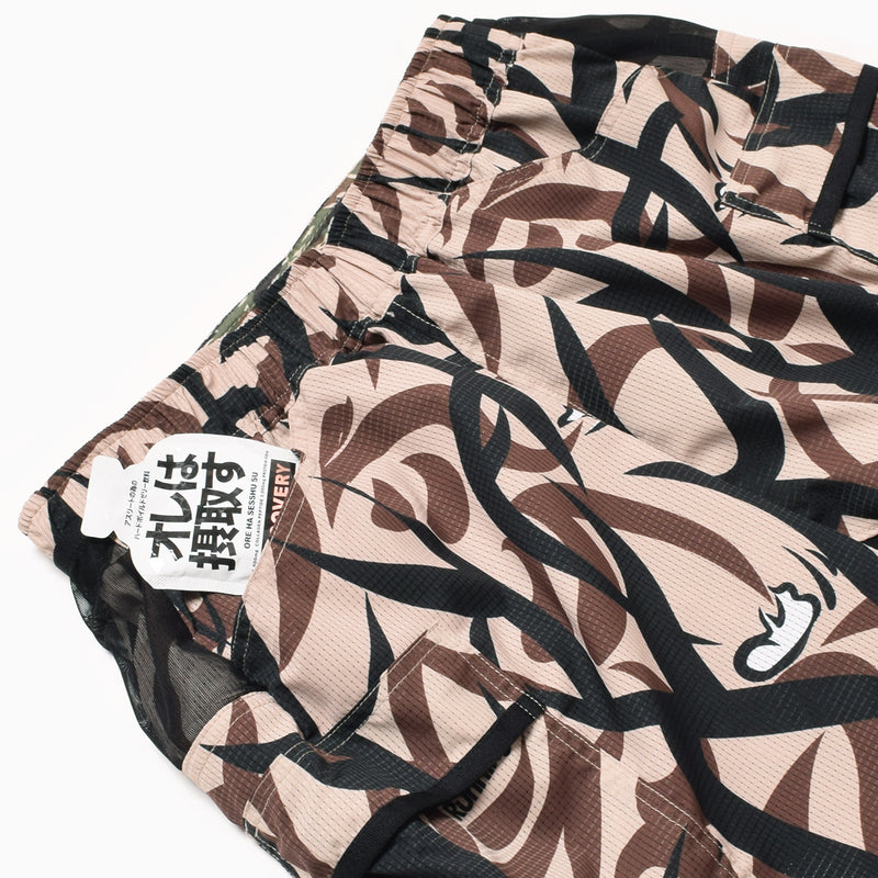 MMA_Takumi Okada Camo 7-pockets Shorts (Beige Camo)