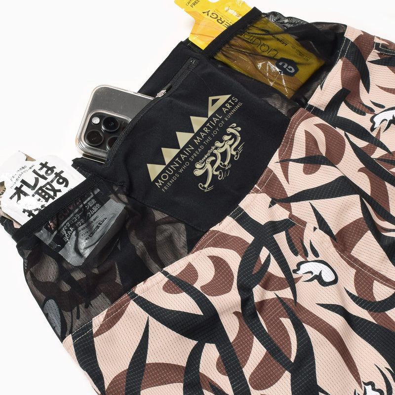 MMA_Takumi Okada Camo 7-pockets Shorts (Beige Camo)