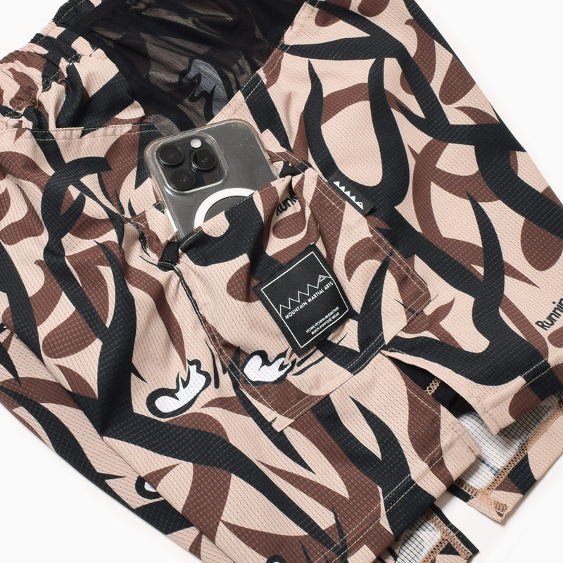 MMA_Takumi Okada Camo 7-pockets Shorts (Beige Camo)