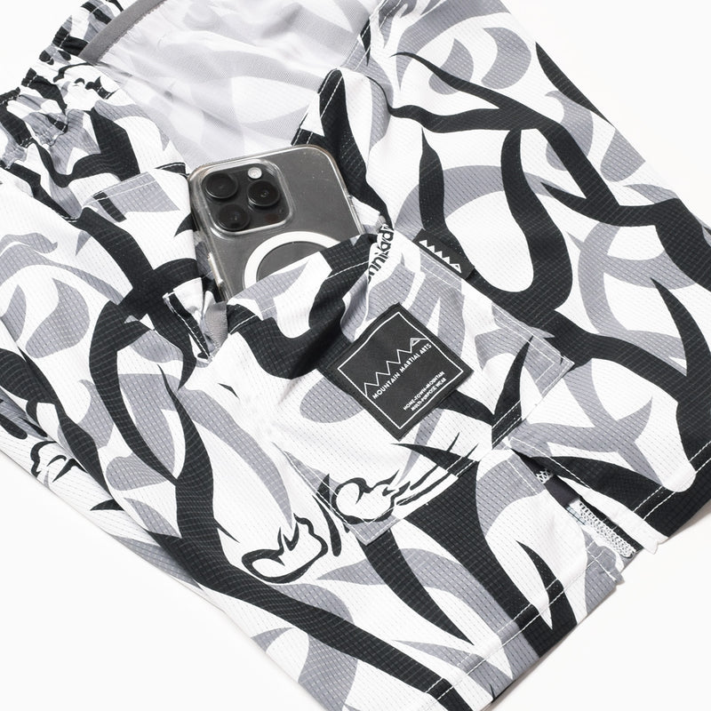 MMA_Takumi Okada Camo 7-pockets Shorts (Gray Camo)