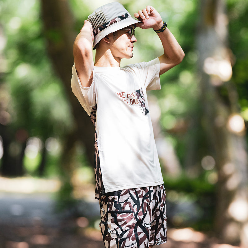 MMA_Takumi Okada Camo Bucket Hat (Beige)