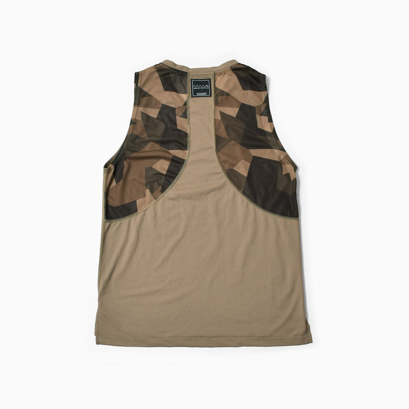 MMA Racing Sleeve-less (Beige)