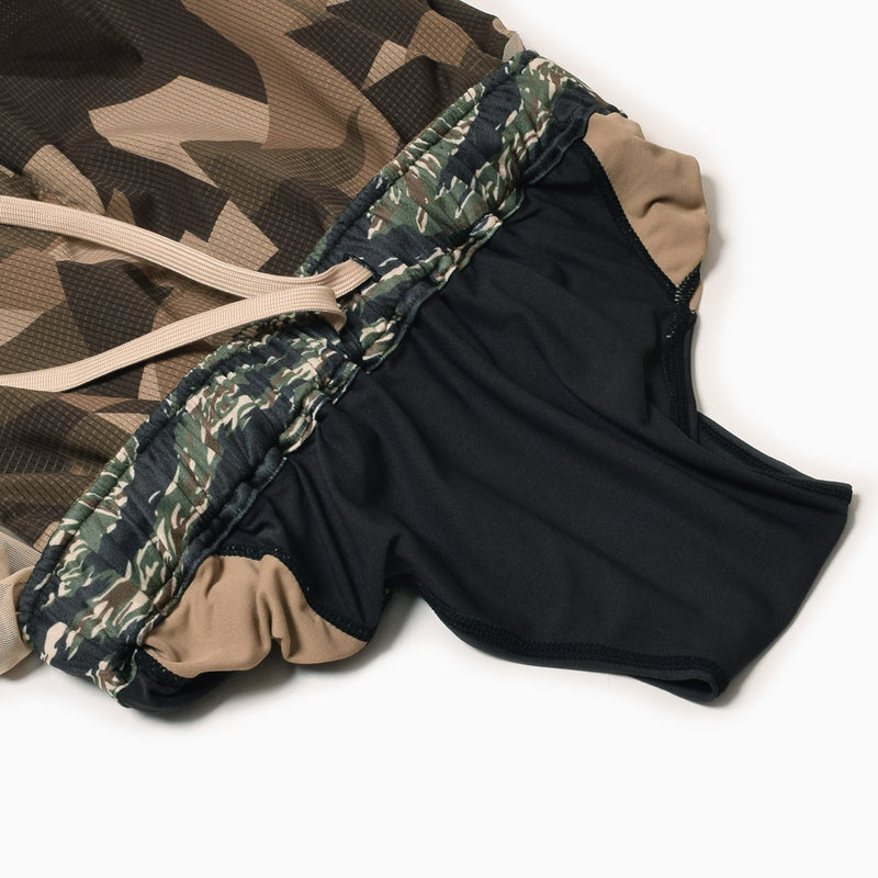 MMA Racing Run Shorts V2.5 (Beige)