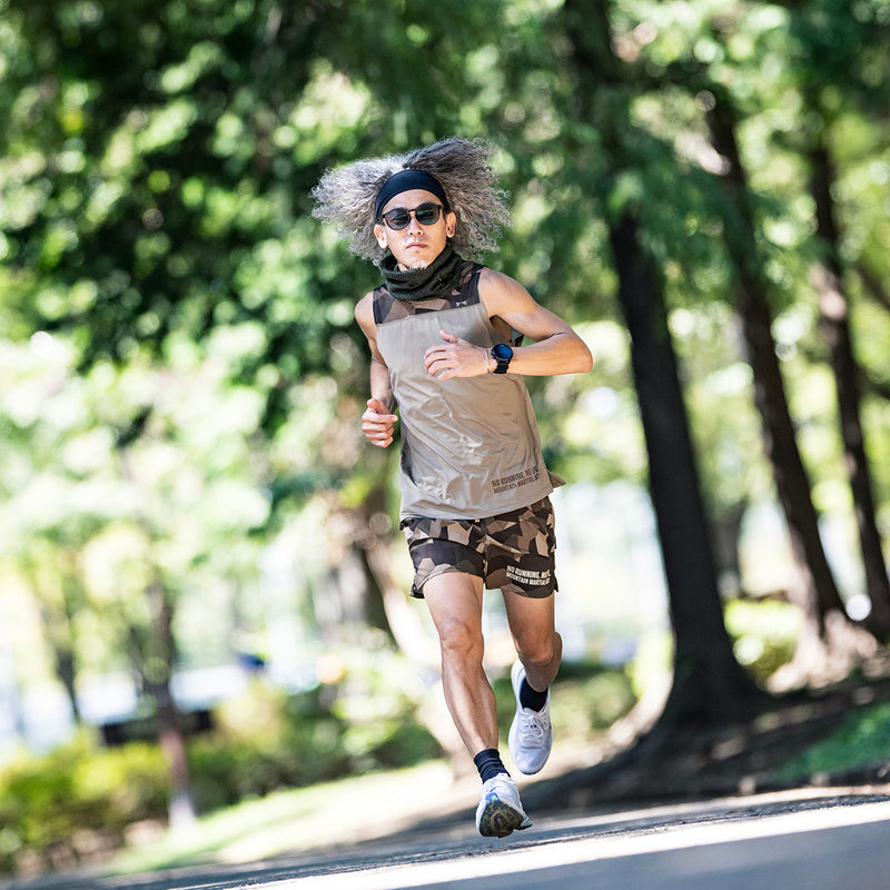 MMA Racing Run Shorts V2.5 (Beige)