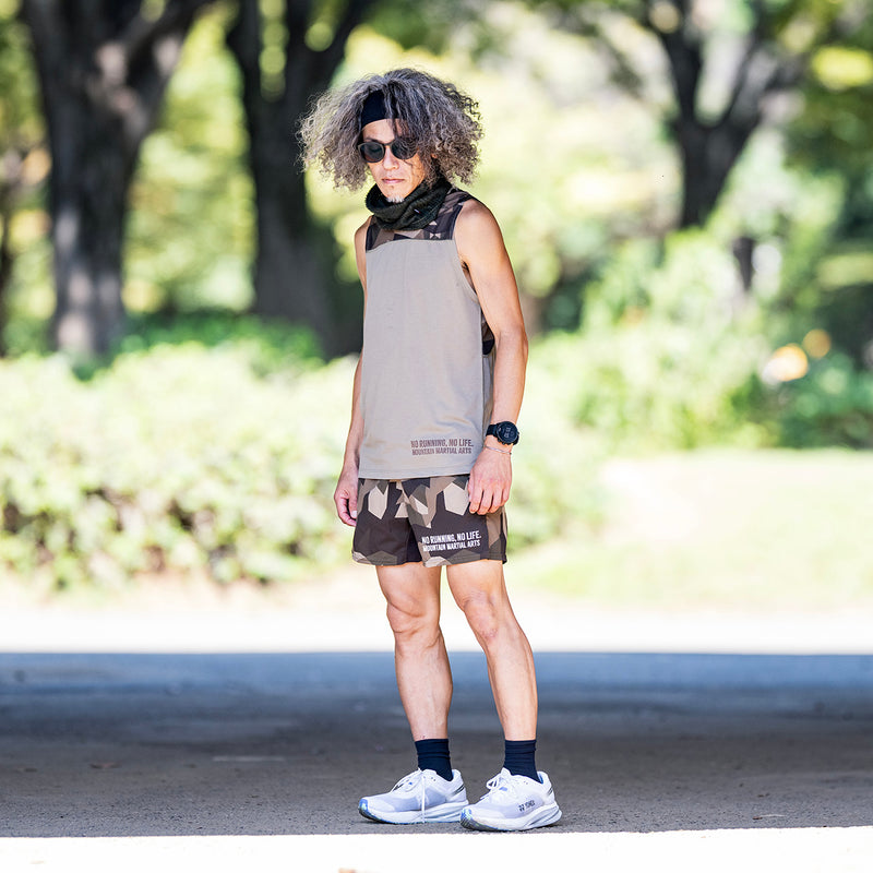 MMA Racing Run Shorts V2.5 (Beige)